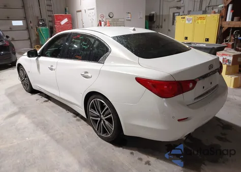 2014 Infiniti Q50 Premium из США, поврежденный, VIN JN1BV7AP4EM670412